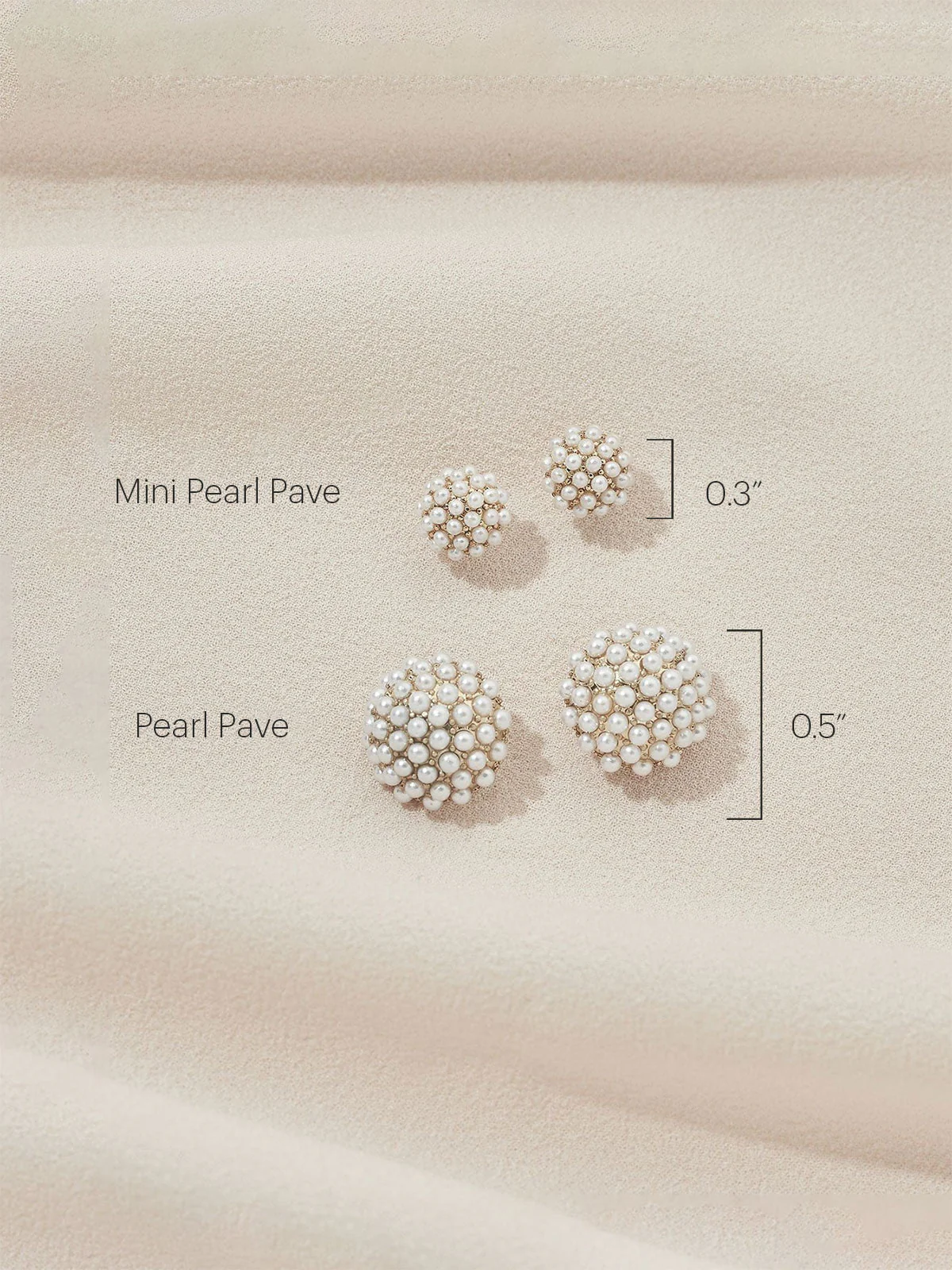 Mini Pearl Pave Studs - Image 5